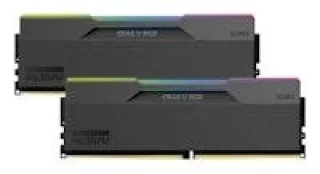 Klevv CRAS V RGB 32 GB - 2 x 16GB, DDR5 288-pin DIMM, 6400MT/s, CL32, Black color