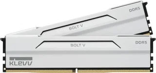 Klevv BOLT V 32 GB - 2 x 16GB, DDR5 288-pin DIMM, 6400MT/s, CL30, White color