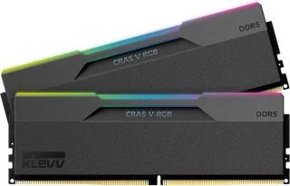 Klevv CRAS V RGB 48 GB - 2 x 24GB, DDR5 288-pin DIMM, 7200MT/s, CL34, Black color