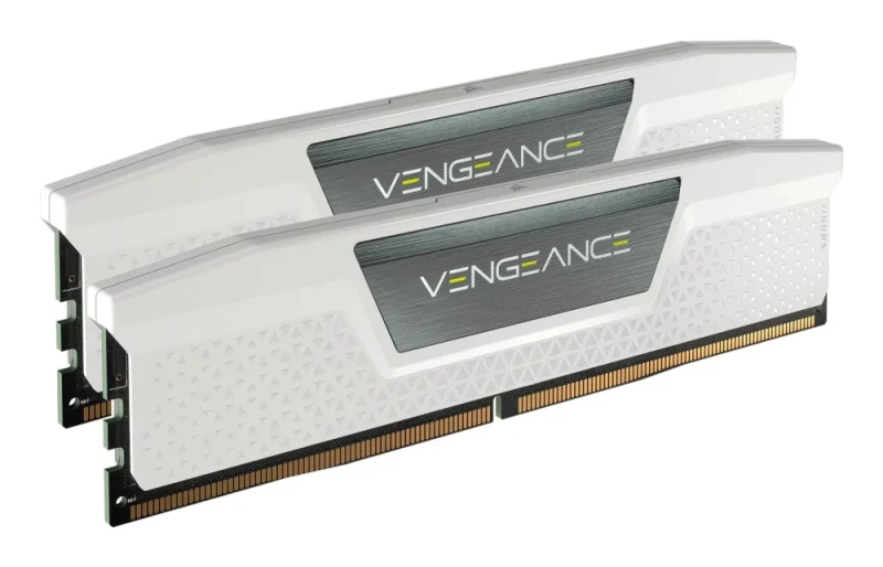 Corsair Vengeance 32 GB - 2 x 16GB, DDR5 288-pin DIMM, 6000MT/s, CL30, White color - Featured Image