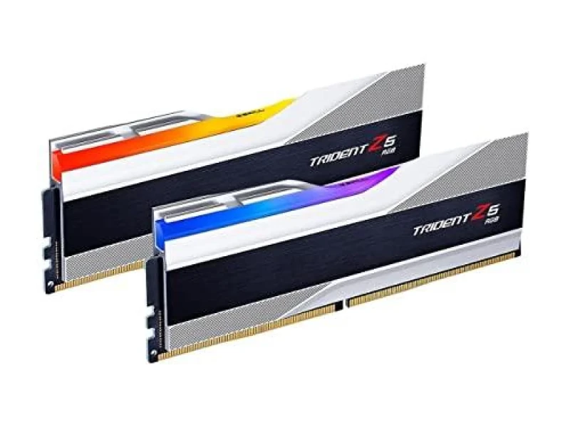 G.Skill Trident Z5 RGB 32 GB - 2 x 16GB, DDR5 288-pin DIMM, 5600MT/s, CL36, White / Black color - Featured Image