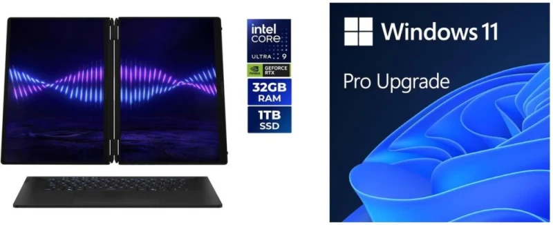 ASUS ROG Zephyrus Duo 16 GX651AR-DB96 Gaming Laptop - Intel Core Ultra 9 386H, GeForce RTX 5070 Ti 12GB, 32GB LPDDR5X RAM, 1TB M.2 SSD, 16" Display, Windows 11 Pro - Featured Image