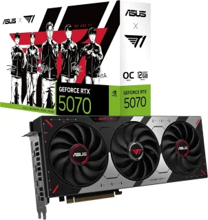 Asus T1 OC - GeForce RTX 5070 12GB Black / White