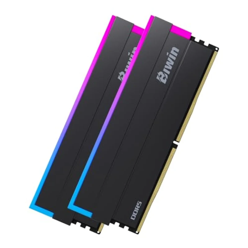 Biwin Black Opal DW100 RGB 48 GB - 2 x 24GB, DDR5 288-pin DIMM, 6000MT/s, CL28, Black color - Featured Image