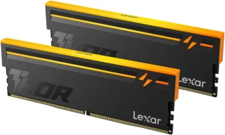 Lexar THOR RGB 2nd Gen 32 GB - 2 x 16GB, DDR5 288-pin DIMM, 6000MT/s, CL38, Black color