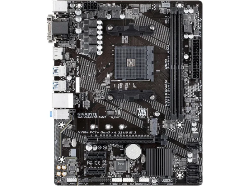 Gigabyte GA-A320M-S2H - Featured Image