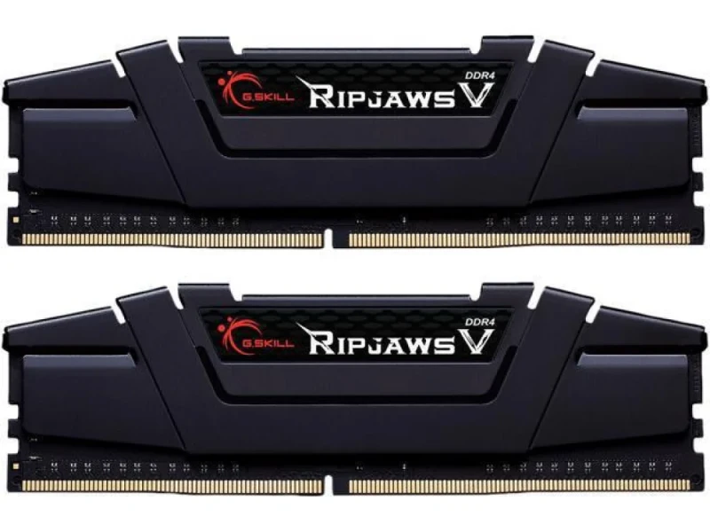 G.Skill Ripjaws V 64 GB - 2 x 32GB, DDR4 288-pin DIMM, 3600MT/s, CL18, Black color - Featured Image