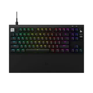 Logitech PRO X2 RAPID - Gaming Wired Keyboard, Logitech High-Profile Analog Linear Switches, RGB Backlit, Tenkeyless, Black Color