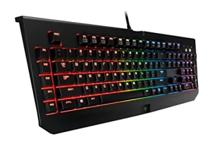 Razer BlackWidow Chroma - Gaming Wired Keyboard, Razer Green Switches, RGB Backlit, Black Color