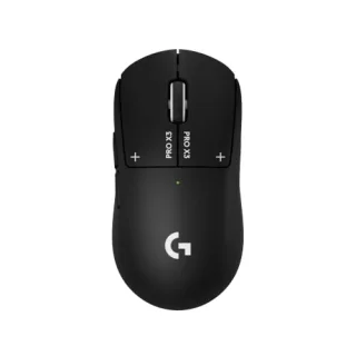 Logitech PRO X3 SUPERSTRIKE - Wired, Wireless Optical Mouse, 48000 DPI, Black color