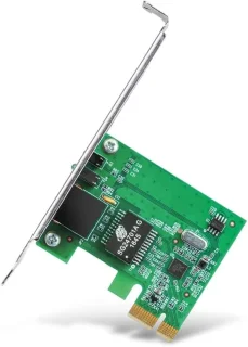 TP-Link Gigabit PCIe Network Card - 10/100/1000Mbps Ethernet, PCI Express, RJ45 LAN Adapter, Windows 10/11 Compatible