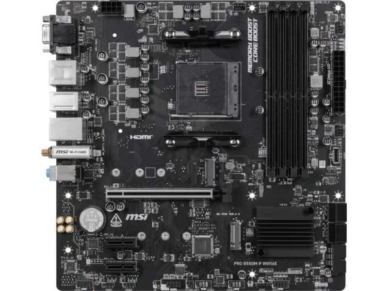 MSI PRO B550M-P WIFI6E - Featured Image