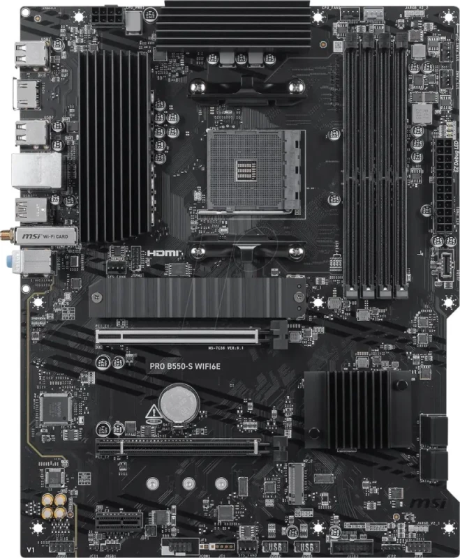 MSI PRO B550-S WIFI6E - Featured Image