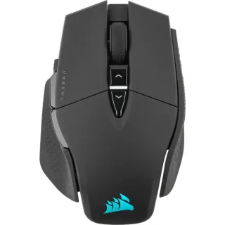 Corsair M65 RGB ULTRA WIRELESS - Wireless Optical Mouse, 26000 DPI, Black / Silver color