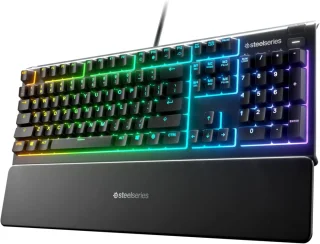 SteelSeries Apex 3 - Gaming Wired Keyboard, RGB Backlit, Black Color