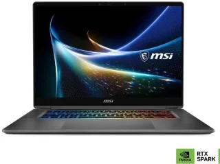 MSI Prestige N16 Flip AI+ C1XMT-067USY Laptop - NVIDIA RTX Spark N1X, 20-Core CPU, 6144-Core GPU, 32GB LPDDR5X RAM, 1TB NVMe SSD, 16" 2.8K OLED Touchscreen 120Hz, Windows 11 Home