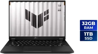ASUS TUF Gaming A14 FA401EA-DS96 Laptop - AMD Ryzen AI MAX+ 392, AMD Radeon 8060S Graphics, 32GB LPDDR5X RAM, 1TB PCIe SSD, 14" WQXGA 165Hz Display, Windows 11 Home