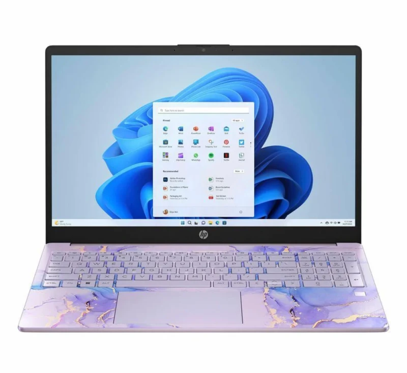 HP 15-fd0536nr DM9U2UA#ABA Laptop - Intel Processor N100, Intel UHD Graphics, 4GB RAM, 128GB Flash Storage, 15.6" Display, Wi-Fi 6, Webcam, Windows 11 Home, Winter Lavender - Featured Image