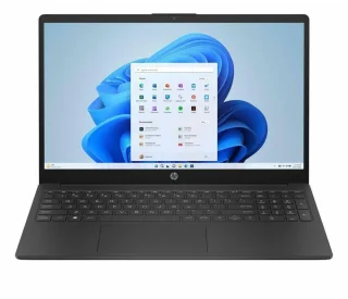 HP 15-fd0531nr DM9X8UA#ABA Laptop - Intel Processor N100, Intel UHD Graphics, 4GB RAM, 128GB Flash Storage, 15.6" Display, Wi-Fi 6, Webcam, Windows 11 Home, Jet Black