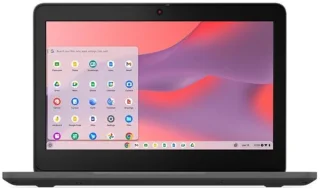 Lenovo 100e Chromebook Gen 4 83G80001US - Intel Processor N100, Intel UHD Graphics, 8GB RAM, 64GB eMMC Storage, 11.6" HD Touchscreen, ChromeOS