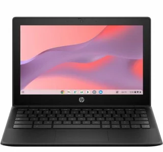 HP Fortis G1m Rugged Chromebook - MediaTek Kompanio 520 Octa-Core, ARM Mali-G52 Graphics, 8GB RAM, 128GB Flash Storage, 11.6" HD 1366x768 60Hz Touchscreen, ChromeOS, Jet Black