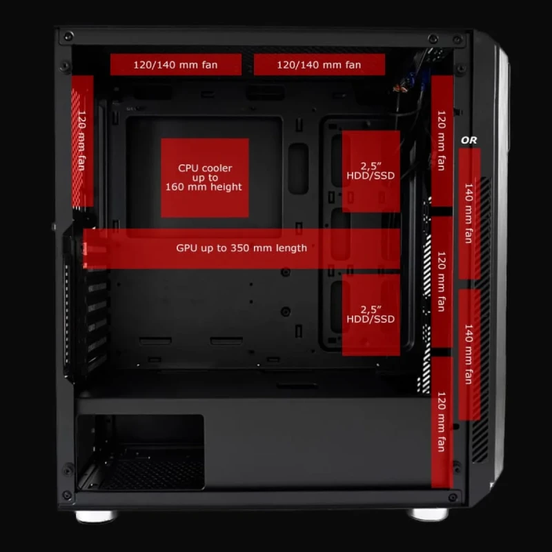 LC-Power 702B Skyscraper X - Gallery Image