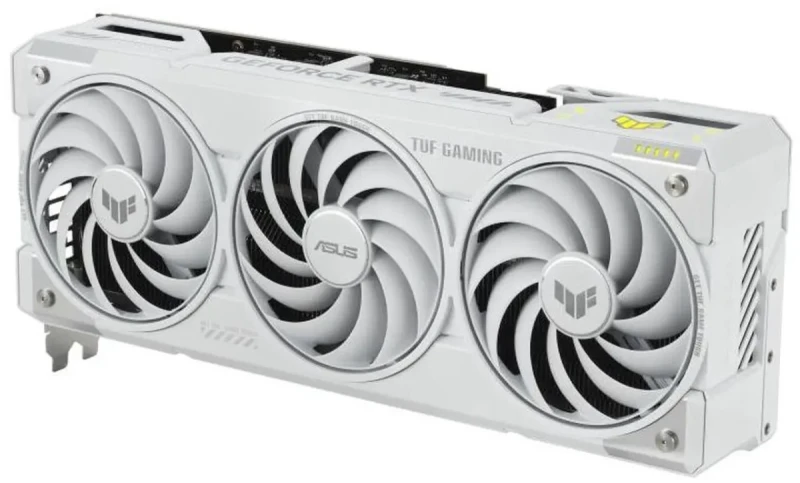 ASUS TUF Gaming white GeForce RTX 5070 Ti OC Edition 16GB GDDR7 TUF-RTX5070TI-O16G-WHITE-GAMING PCI-Express 5.0 DLSS 4.0 Graphics Card - Image 3