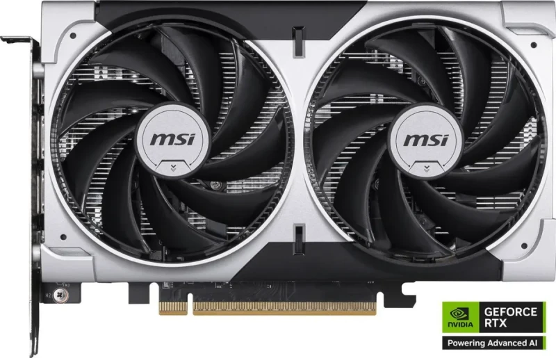 MSI Ventus GeForce RTX 5050 8GB GDDR6 PCI Express 5.0 Graphics Card RTX 5050 8G VENTUS 2X OC - Image 2