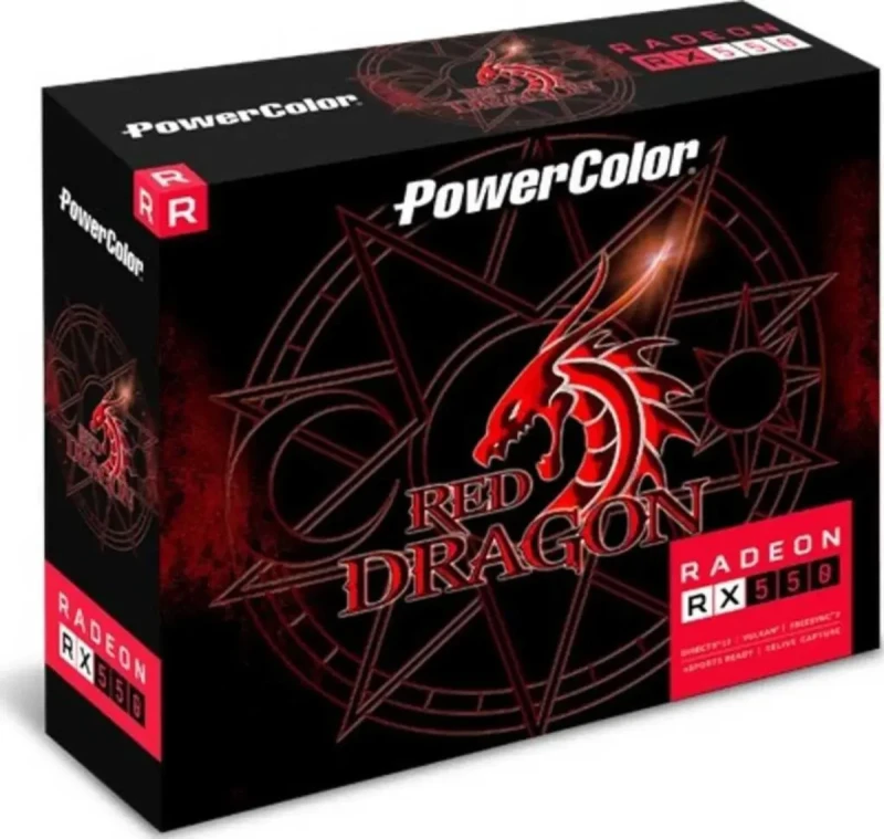 PowerColor Radeon 550 2GB DDR5 PCI Express 3.0 x8 Low Profile(with ATX bracket) Video Card AXRX 550 2GBD5-HLEV2 - Image 4