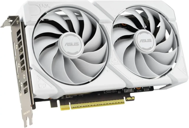 ASUS Dual Radeon RX 9060 XT 16GB GDDR6 PCI Express 5.0 x16 ATX Graphics Card DUAL-RX9060XT-16G-WHITE - Image 5