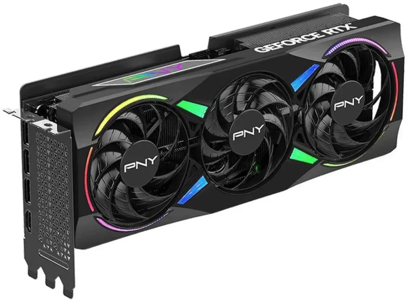 PNY ARGB GeForce  RTX5070 Ti ARGB EPIC-X RGB Triple Fan, PCI Express 5.0 x16, DLSS 4.0, 16GB 256-Bit GDDR7 RTX 5070 T i Graphics Card VCG5070T16TFXXPB1-O - Image 4