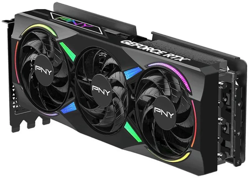 PNY ARGB GeForce  RTX5070 Ti ARGB EPIC-X RGB Triple Fan, PCI Express 5.0 x16, DLSS 4.0, 16GB 256-Bit GDDR7 RTX 5070 T i Graphics Card VCG5070T16TFXXPB1-O - Image 5
