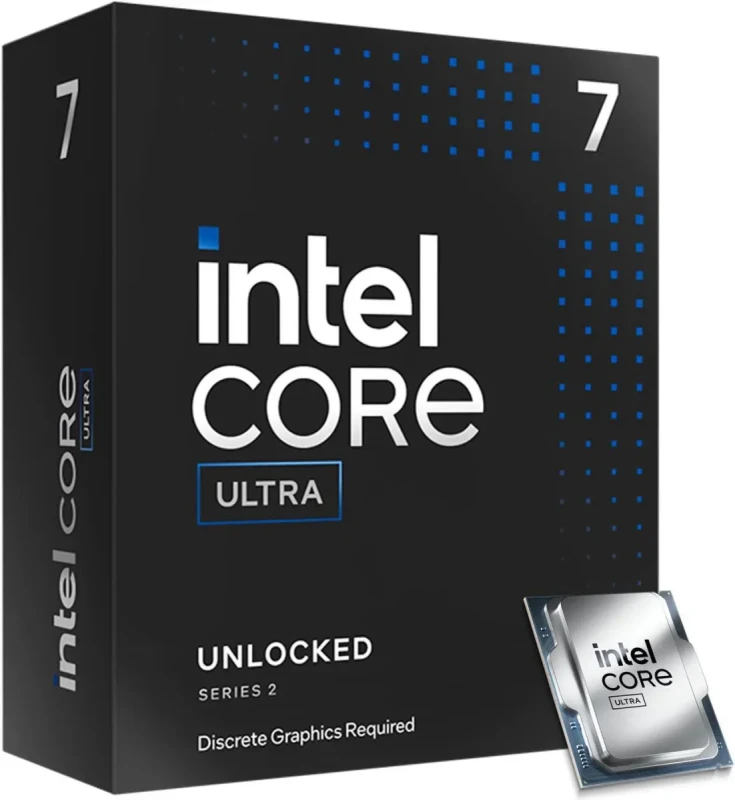 Intel Core Ultra 7 265KF - Core Ultra 7 (Series 2) Arrow Lake 20-Core (8P+12E),  LGA 1851, 125W Desktop Processor - BX80768265KF - Image 2