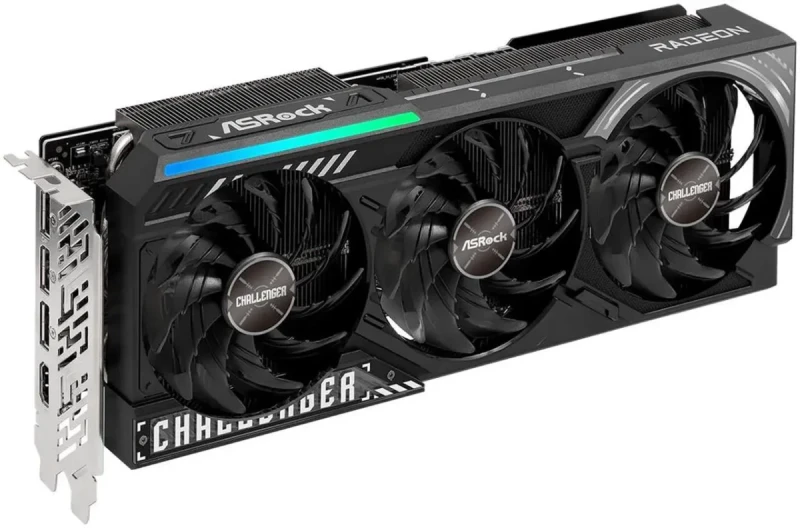 ASRock Challenger Radeon RX 9070 XT 16GB GDDR6 PCI Express 5.0 x16 Graphics Card RX9070XT CL 16G - Image 2