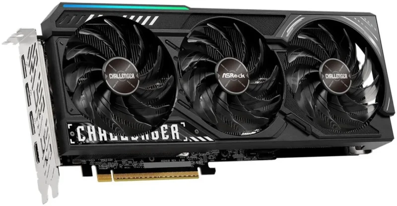 ASRock Challenger Radeon RX 9070 XT 16GB GDDR6 PCI Express 5.0 x16 Graphics Card RX9070XT CL 16G - Image 3
