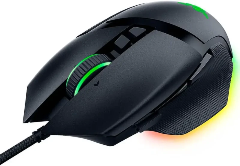 Razer Basilisk V3 Customizable Ergonomic Gaming Mouse: Fastest Gaming Mouse Switch - Chroma RGB Lighting - 26K DPI Optical Sensor - 11 Programmable Buttons - HyperScroll Tilt Wheel - Classic Black - Image 5