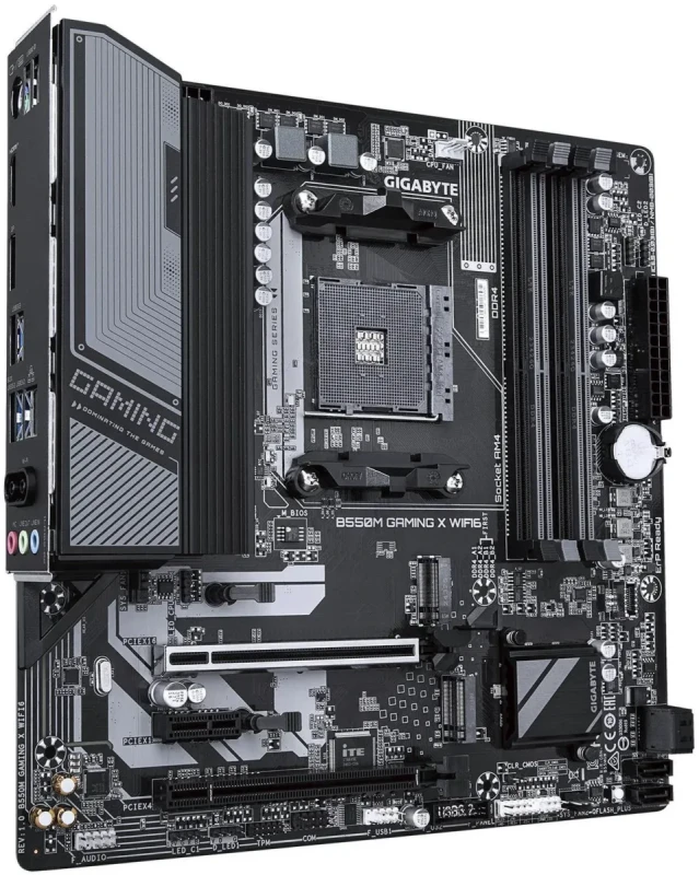 GIGABYTE B550M GAMING X WIFI6 AM4 AMD B550 Micro ATX Motherboard - Image 3