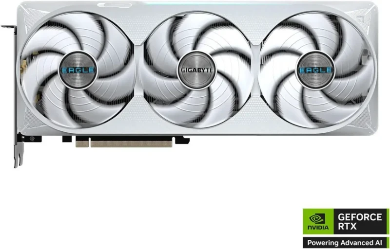 GIGABYTE Eagle GeForce RTX 5070 Ti 16GB GDDR7 PCI Express 5.0 ATX Graphics Card GV-N507TEAGLEOC ICE-16GD - Image 2