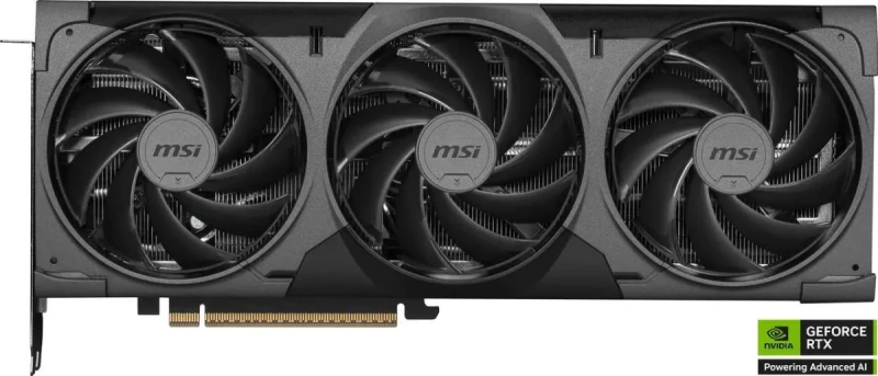MSI Ventus GeForce RTX 5070 Ti 16GB GDDR7 PCI Express 5.0 Graphics Card RTX 5070 TI 16G VENTUS 3X OC BLACK - Image 2