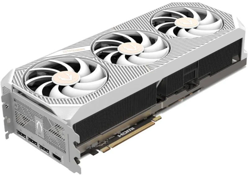 ZOTAC SOLID OC White Edition GeForce RTX 5080 16GB 256-Bit GDDR7 PCI-Express 5.0 DLSS 4.0 Graphics Card ZOTAC GAMING GeForce SOLID OC White Edition ZT-B50800Q-10P - Image 2