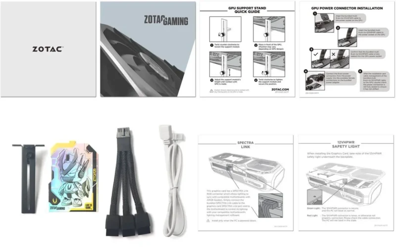 ZOTAC SOLID OC White Edition GeForce RTX 5080 16GB 256-Bit GDDR7 PCI-Express 5.0 DLSS 4.0 Graphics Card ZOTAC GAMING GeForce SOLID OC White Edition ZT-B50800Q-10P - Image 7