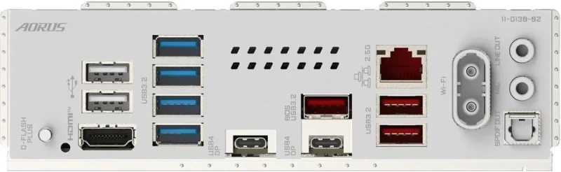 GIGABYTE X870E AORUS PRO ICE AM5 LGA 1718, ATX, DDR5, 4x M.2, PCIe 5.0, USB4, Wi-Fi 7, 2.5GbE LAN, EZ-Latch, 5-Year Warranty - Image 4