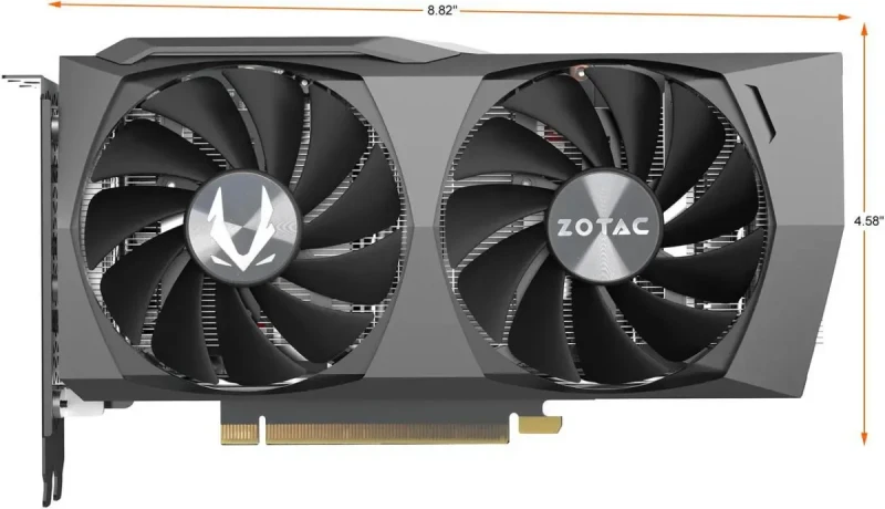 ZOTAC GAMING GeForce RTX 3060 Twin Edge 12GB GDDR6 192-bit 15 Gbps PCIE 4.0 Gaming Graphics Card, IceStorm 2.0 Cooling, Active Fan Control, FREEZE Fan Stop, ZT-A30600E-10M - Image 2