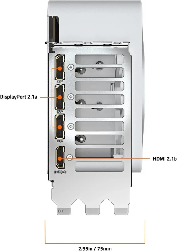 GIGABYTE AERO GeForce RTX 5070 Ti 16GB GDDR7 PCI Express 5.0 ATX Graphics Card GV-N507TAERO OC-16GD - Image 7