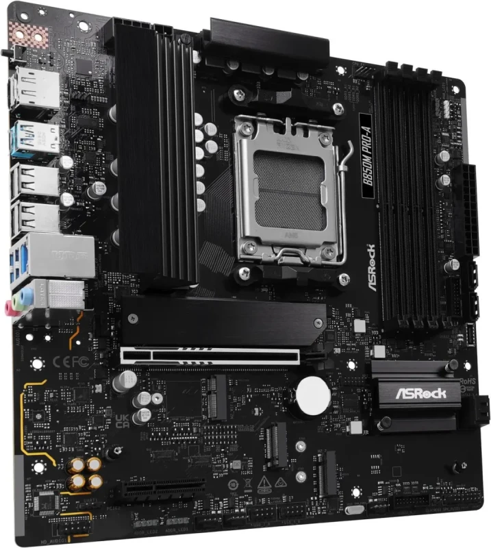 ASRock B850M Pro-A AM5 AMD B850 Micro ATX Motherboard - Image 6