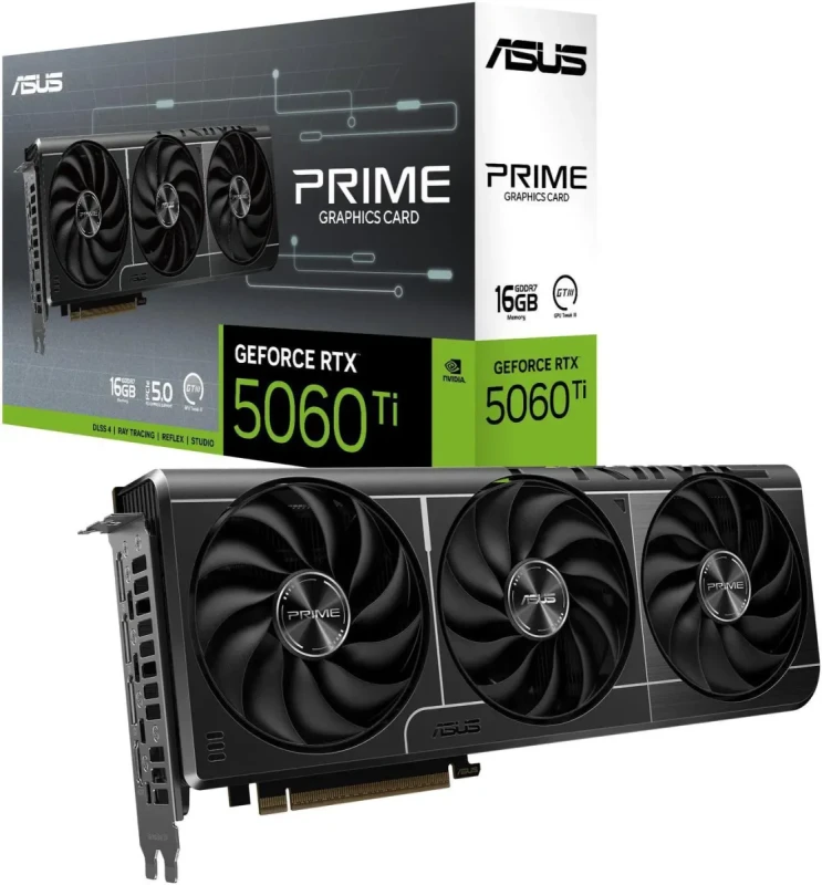 ASUS PRIME GeForce RTX 5060 Ti 16GB 128-Bit GDDR7 PCI Express 5.0 x8  DLSS 4.0 Graphics Card PRIME-RTX5060TI-16G - Image 9