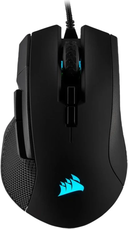 CORSAIR IRONCLAW RGB, FPS/MOBA Gaming Mouse, Black, Backlit RGB LED, 18000 dpi, Optical - Image 3