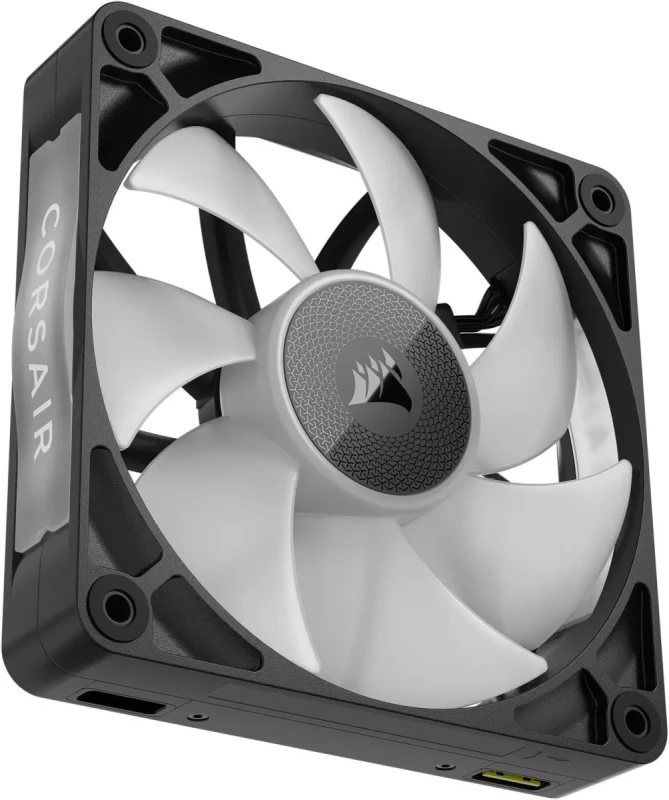 CORSAIR iCUE Link RX120 RGB 120mm PWM Fans with iCUE Link System Hub - Magnetic Dome Bearing - Triple Pack - Black - Image 19