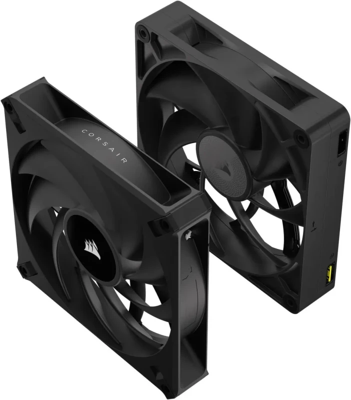 CORSAIR iCUE LINK RX120 MAX 120mm PWM Thick Fans - Starter Kit – High Static Pressure Fan  – Up to 2,000 RPM – 30mm Thickness – iCUE LINK System Hub Included - Image 12