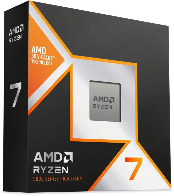 AMD Ryzen 7 9800X3D - Ryzen 7 9000 Series Zen 5 8-Core 5.2 GHz - Socket AM5 120W - AMD Radeon Graphics Desktop Processor - 100-100001084WOF - Image 2